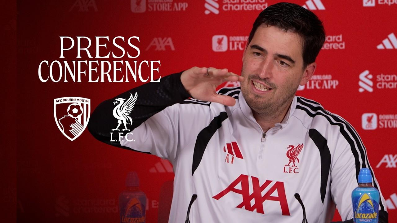 Press Conference: Bournemouth vs Liverpool | Volley or not? Team news & Araujo | Andoni Iraola