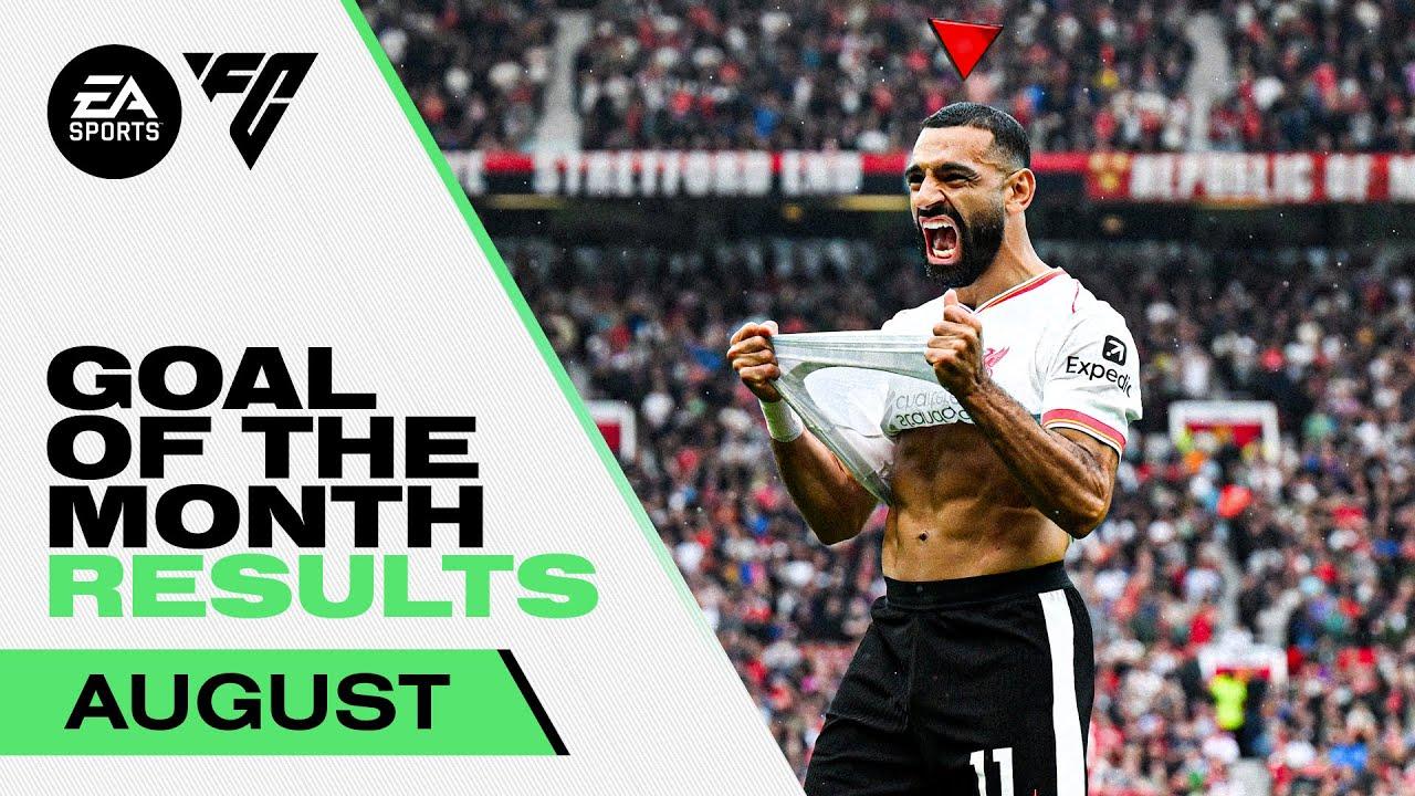 August Goal Of The Month | Diaz's Quick Counter & Salah Scores Again At Old Trafford | Liverpool FC