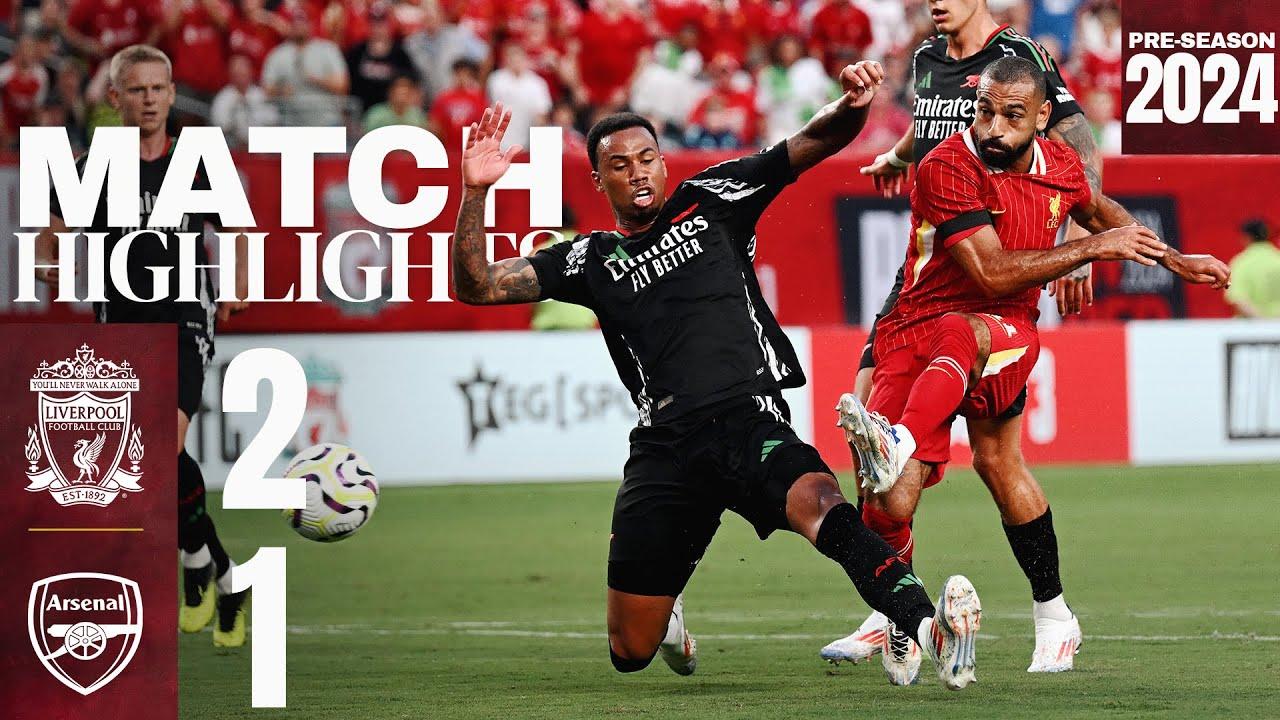 HIGHLIGHTS: Salah scores as Reds win in Philly | Liverpool 2-1 Arsenal