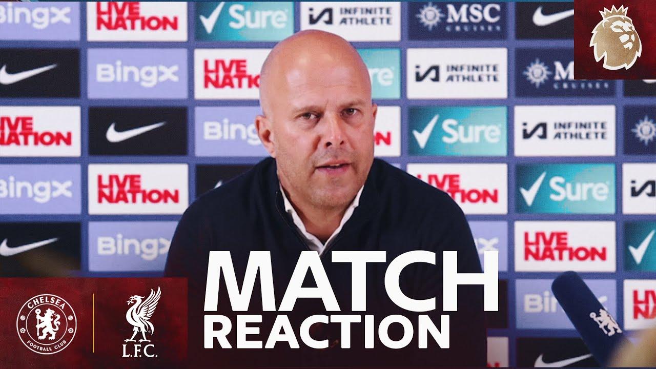 Arne Slot on Szoboszlai, Chiesa & Away Fans | Chelsea vs Liverpool (3-1) | Premier League