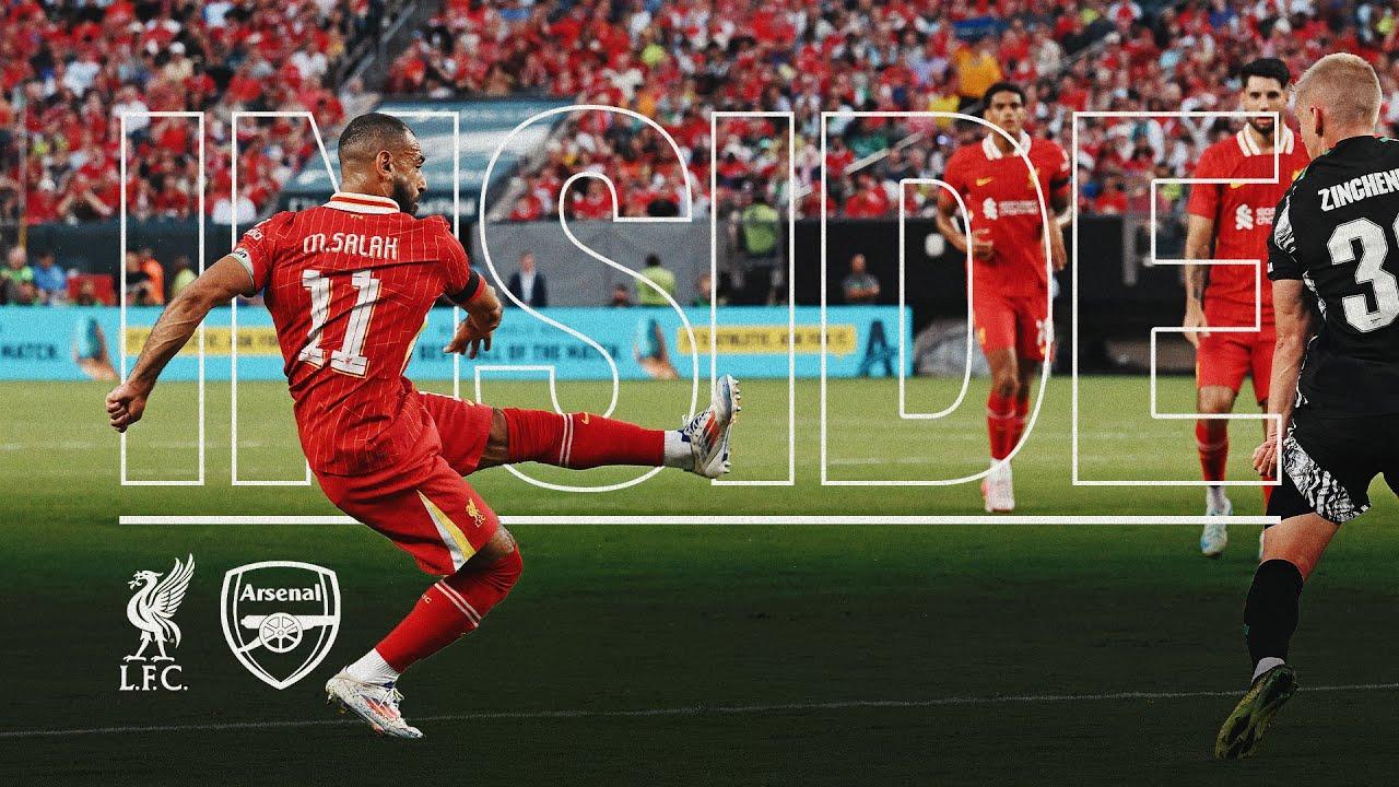 INSIDE: Liverpool 2-1 Arsenal | BEST view of the Reds' win in Philadelphia