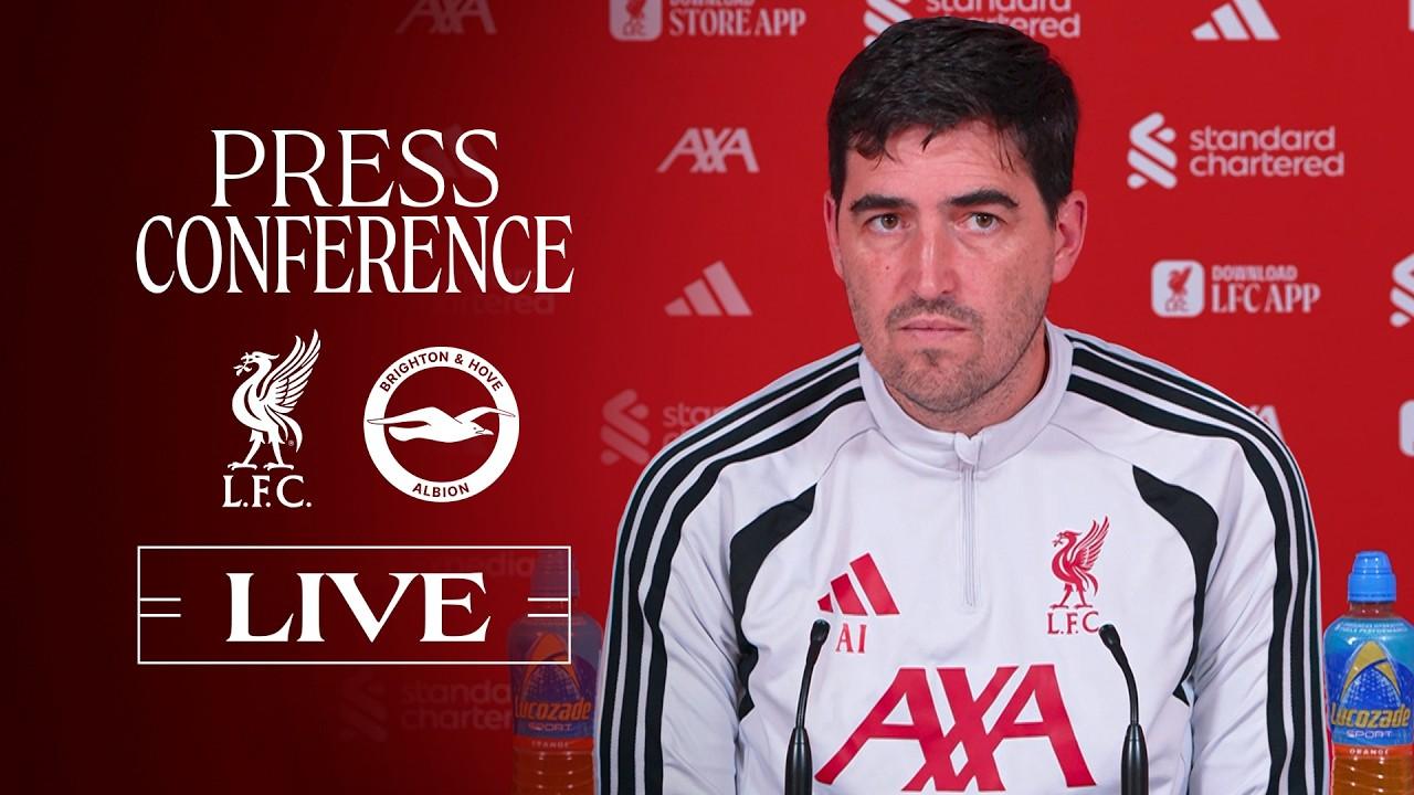 Press Conference: Liverpool vs Brighton | Andoni Iraola | Pre-match update