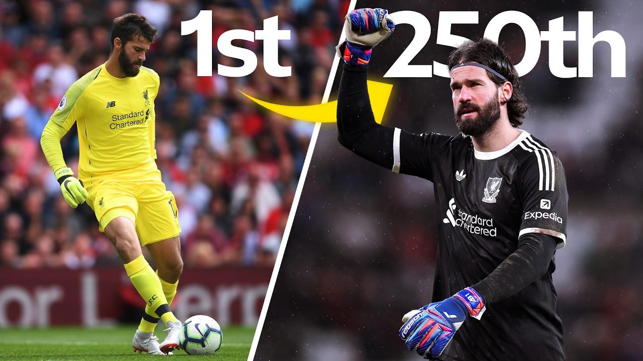 Alisson's Saves, Assists and Goal in the Premier League!