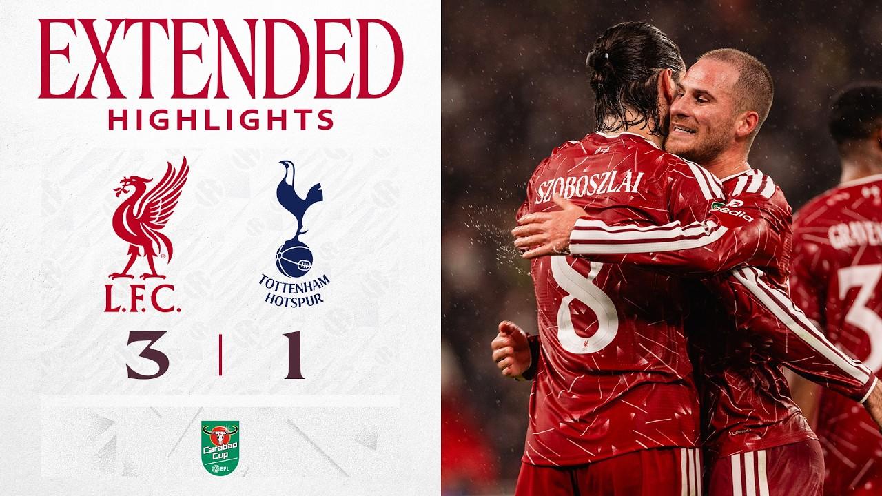 Extended Highlights: Super Goals from Szoboszlai, Mac Allister & Gakpo!  Liverpool 3-1 Tottenham