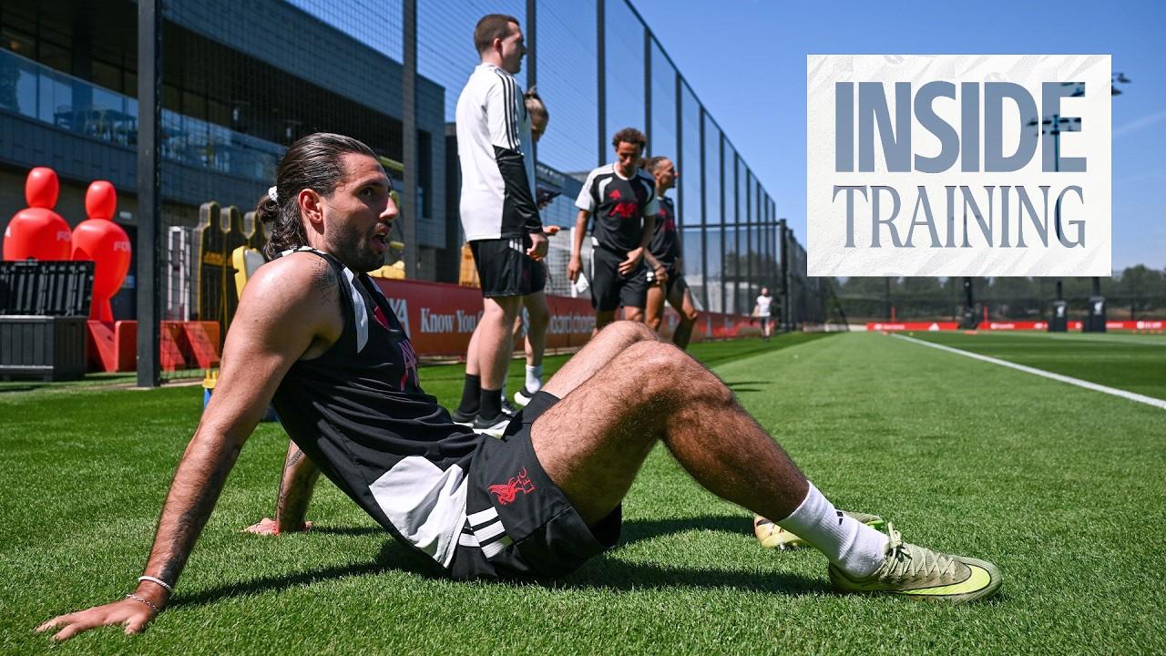 Inside Training: First day back! Team return with Andoni Iraola | Liverpool FC