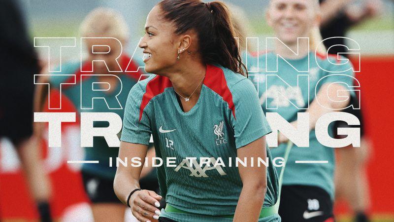 Inside Training: LFC Women continue pre-season work