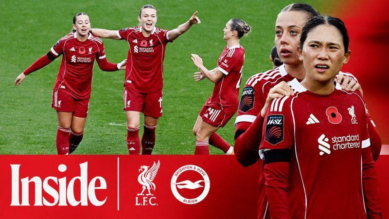 Inside: LFC Women 1-1 Brighton