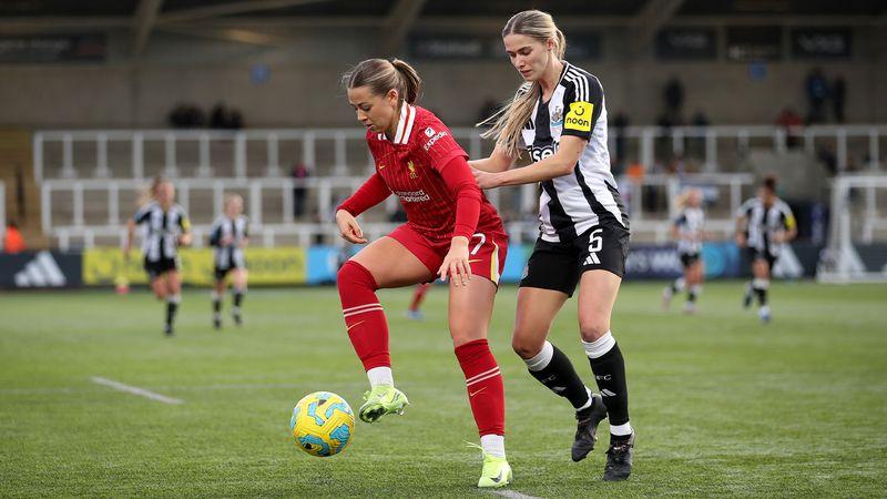 Highlights: Newcastle 1-6 LFC Women