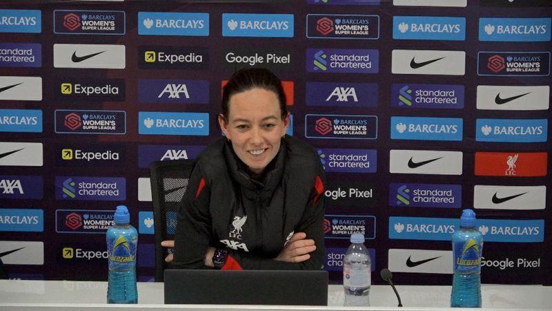 Amber Whiteley's pre-Arsenal press conference