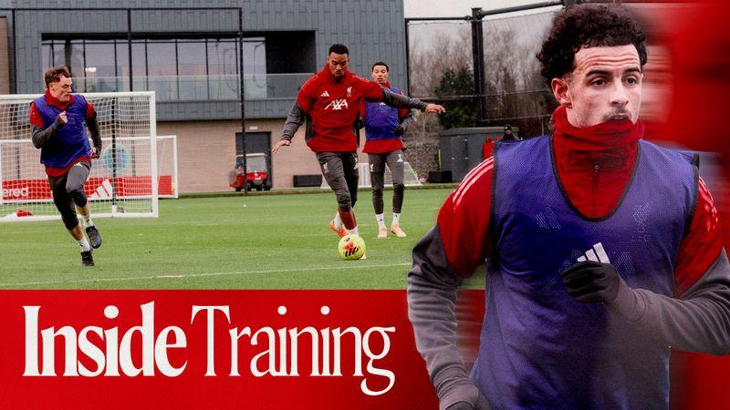Inside Training: 2v2 challenge, rondos & more ahead of Wolves