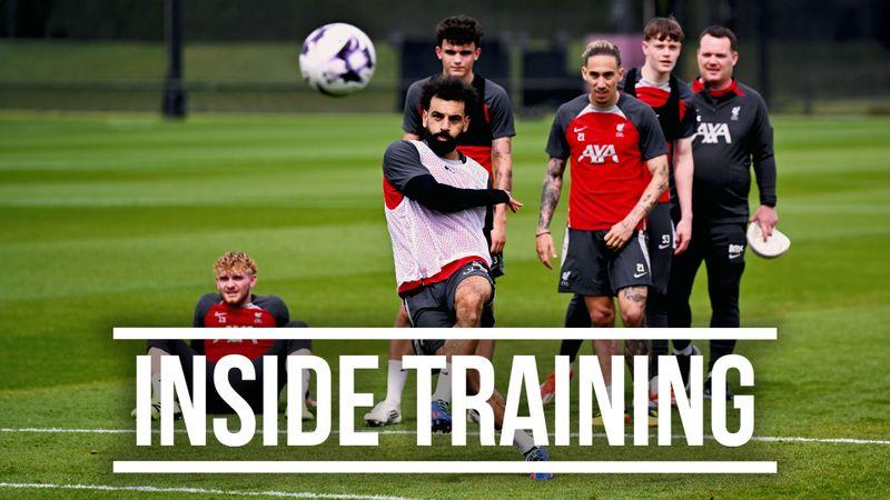 Inside Training: Possession drills and shooting practice to finish ahead of Villa