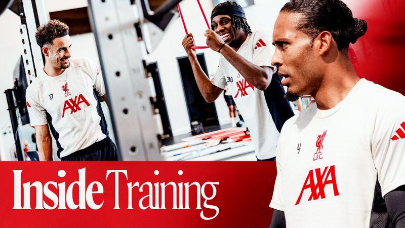 Inside Training: Vibes, skills & finishing ahead of Bournemouth