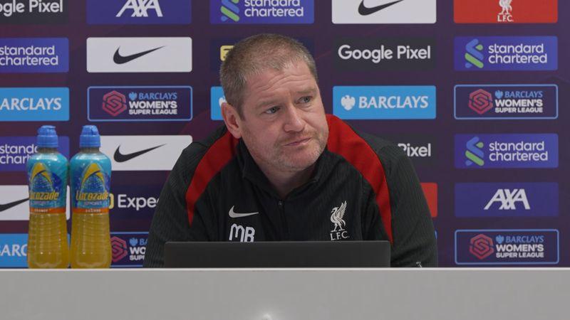 Matt Beard's pre-Aston Villa press conference