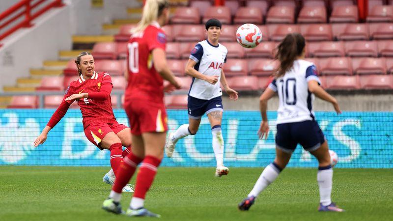 Highlights: Tottenham 2-3 Liverpool FC Women
