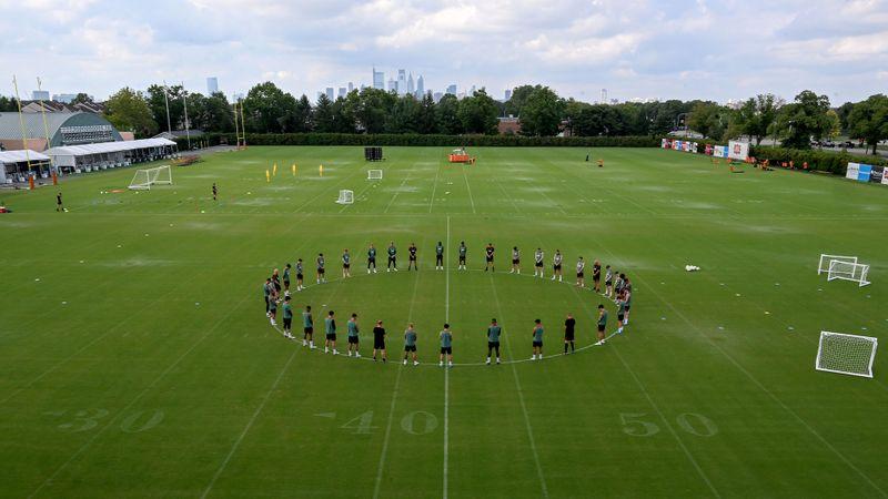 Squad pay respects to victims of Southport attack