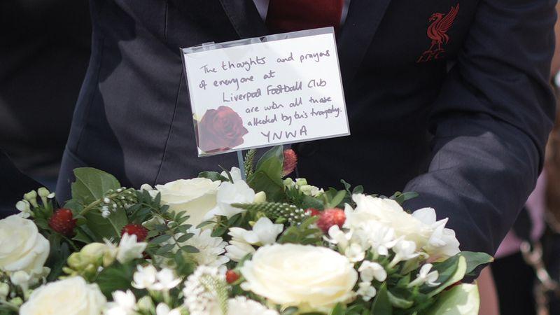 Liverpool FC pays respects in Southport