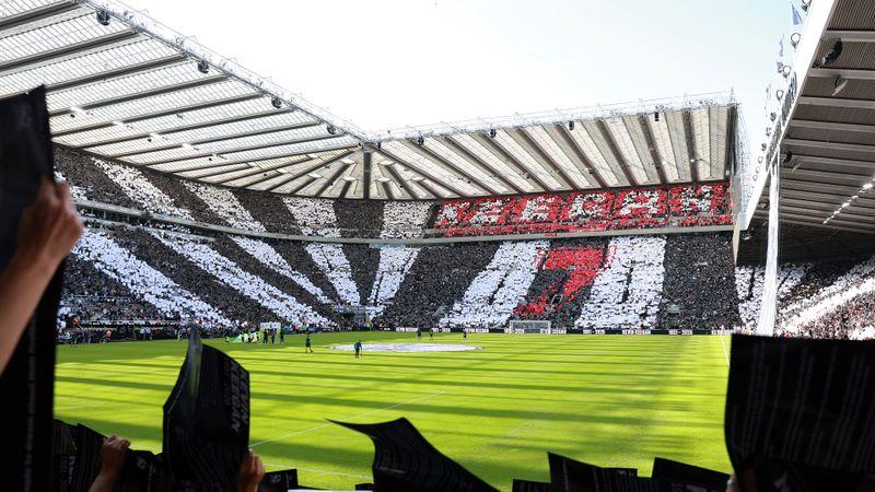 St. James' Park pays tribute to Kevin Keegan ahead of kick-off