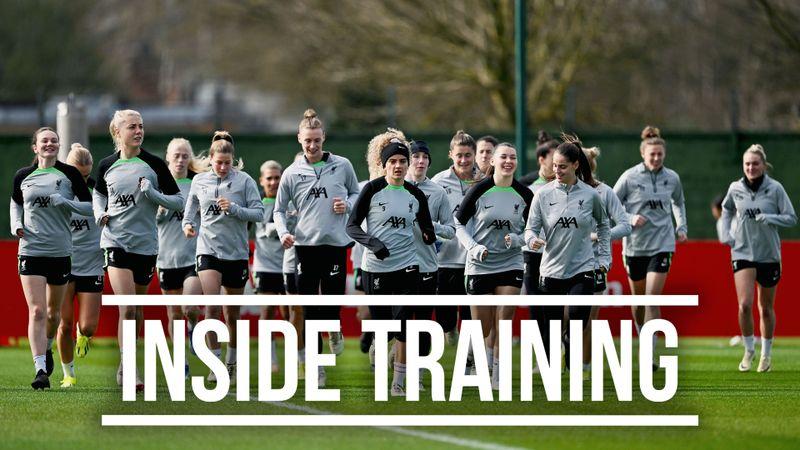 Inside Training: Gym and pitch work ahead of West Ham