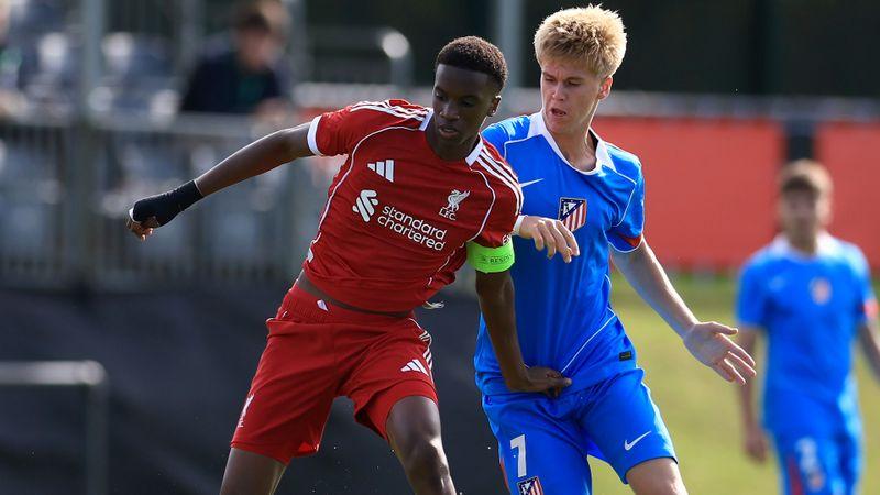 Highlights: U19s 0-0 Atletico - UEFA Youth League