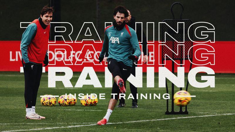 Inside Training: Goals from Diaz, Chiesa & more ahead of Nottingham Forest