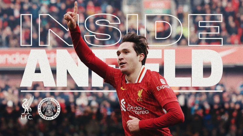 Inside Anfield: LFC 4-0 Accrington Stanley