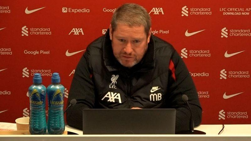 Matt Beard's pre-Man City press conference