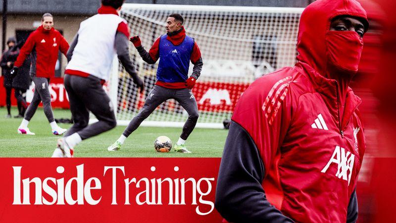 Inside Training: Final preparations ahead of FA Cup tie vs Brighton