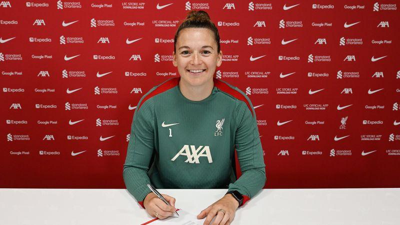 Rachael Laws signs new Liverpool FC Women contract