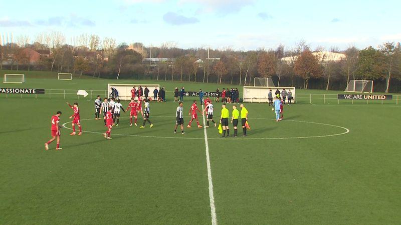 Highlights: Newcastle 1-2 U18s