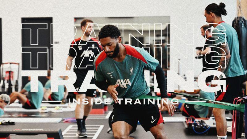 Inside Training: Shooting practice to finish as Reds prepare for season-opener 