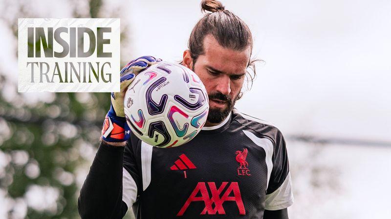 Inside Training: Great goals and 'keepers on-form in Tuesday session