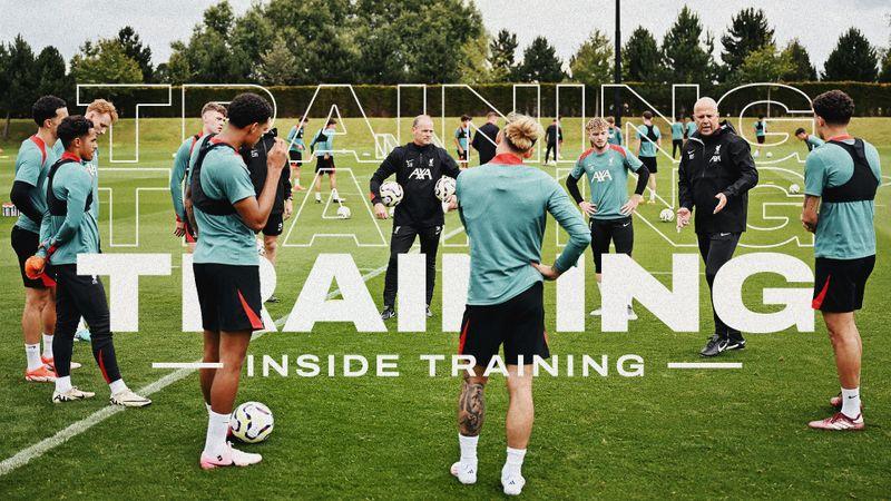 Inside Training: Competitive drills on pitch as pre-season steps up
