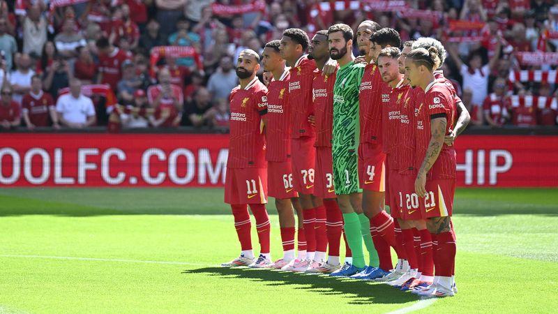 Anfield observes a minute's silence ahead of Sevilla