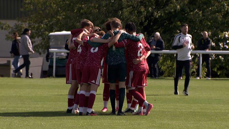 Highlights: Derby 3-3 U18s