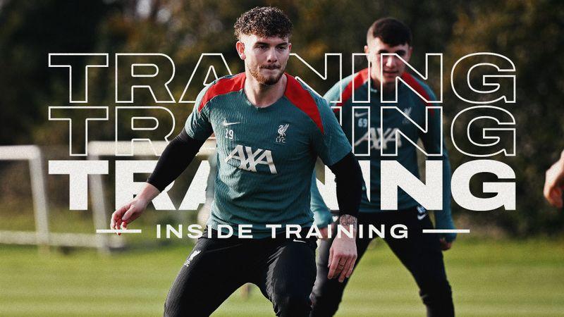 Inside Training: Harvey Elliott returns with U21s