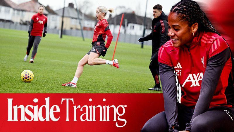 Inside Training: Auriéle Csillag trains with LFC Women ahead of Spurs