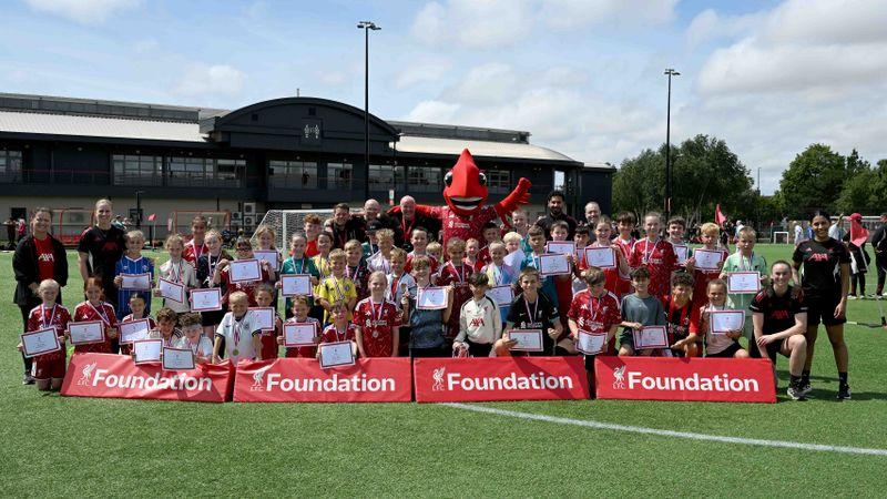 LFC Foundation stands united against tragedy chanting