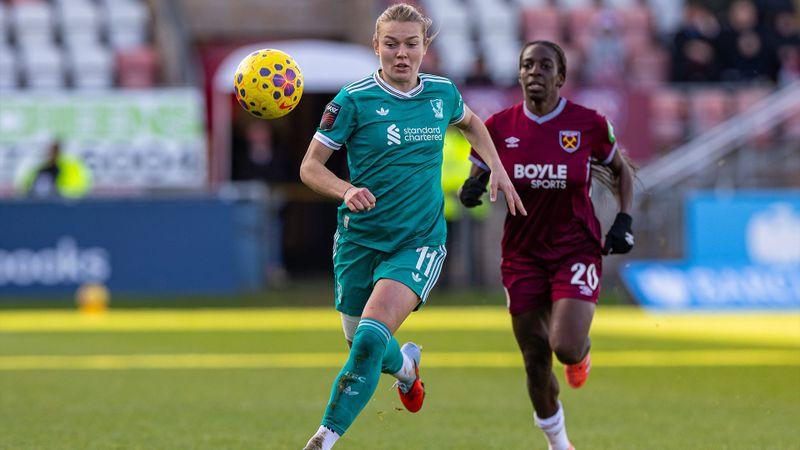 Highlights: West Ham 2-2 LFC Women