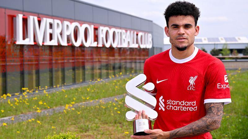 Luis Diaz wins April Player of the Month