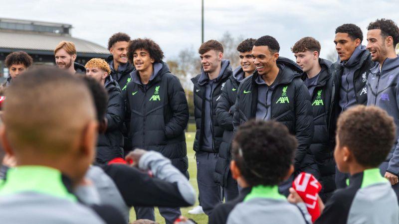 Liverpool stars surprise academy players