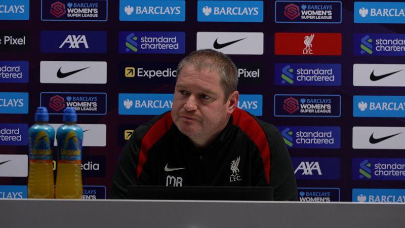 Matt Beard's pre-Chelsea press conference