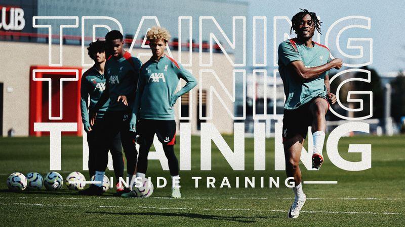 Inside Training: Full access with Under-21s session