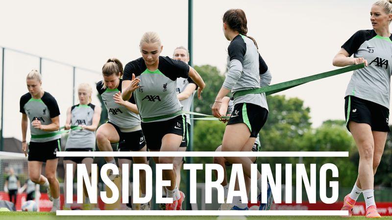 Inside Training: Preparations ahead of closing WSL game