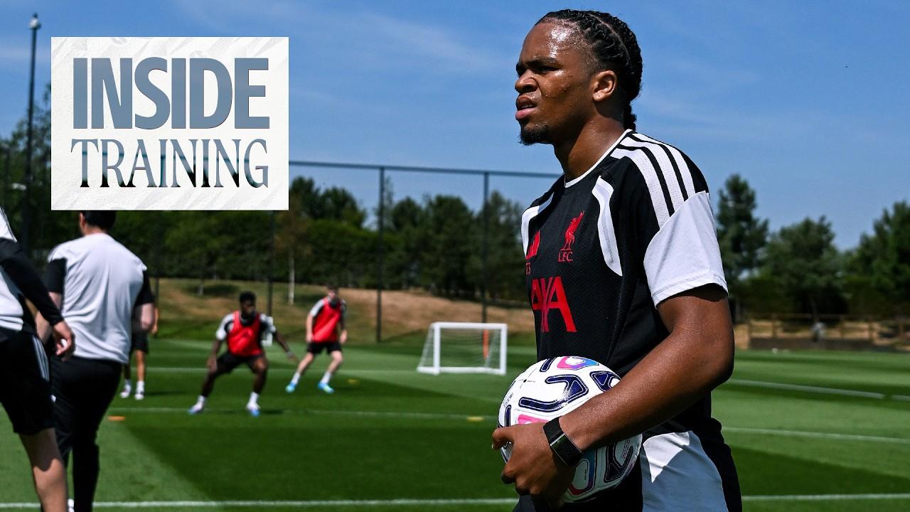 Inside Training: BACK ON THE PITCH! Ball work with Jacquet, Szoboszlai, Ngumoha and more