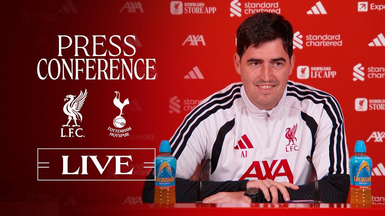Press Conference: Liverpool vs Tottenham | Andoni Iraola's Carabao Cup Preview