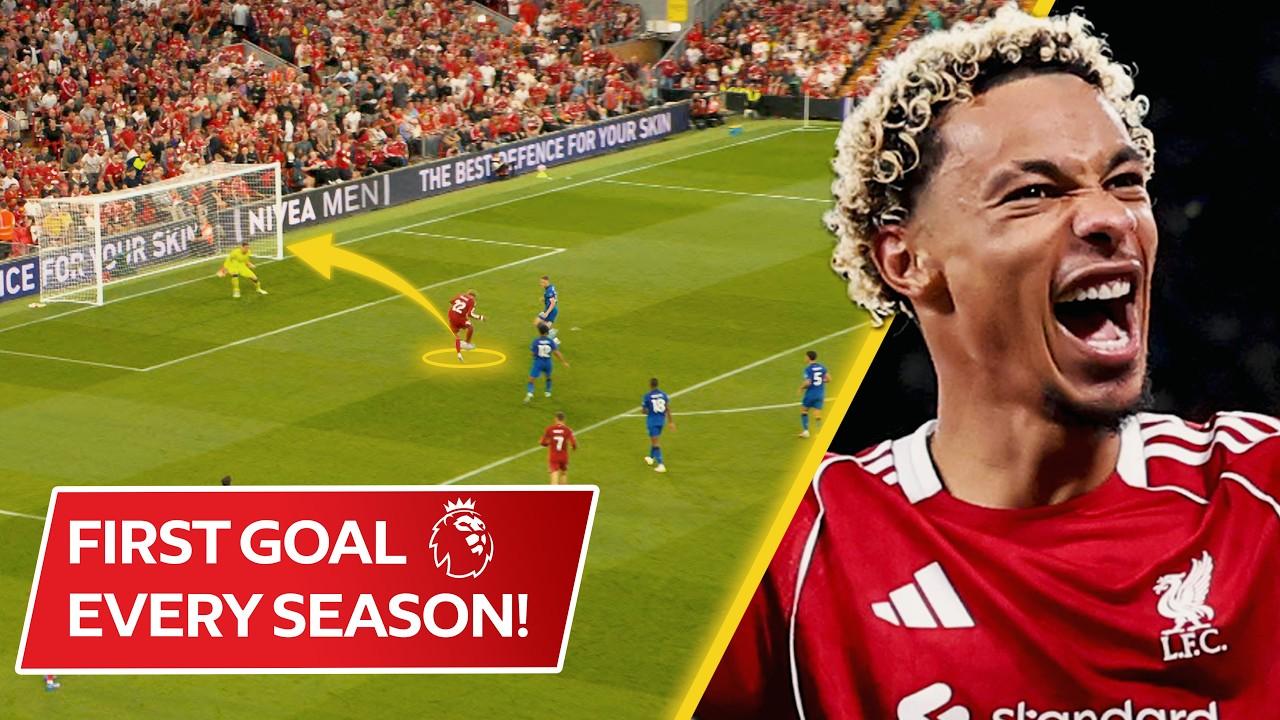 FIRST Goal from EVERY Premier League season!
