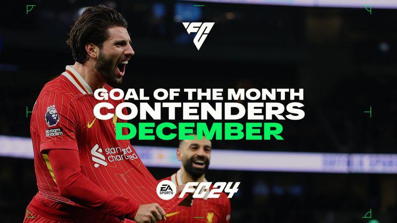December's Goal of the Month contenders