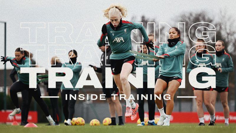 Inside Training: Internationals return ahead of Man United