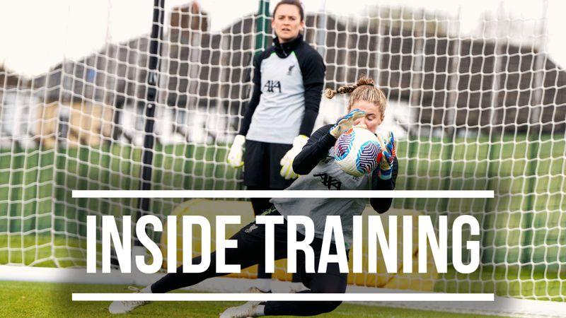 Inside Training: Mic'd up with the keepers ahead of Man City
