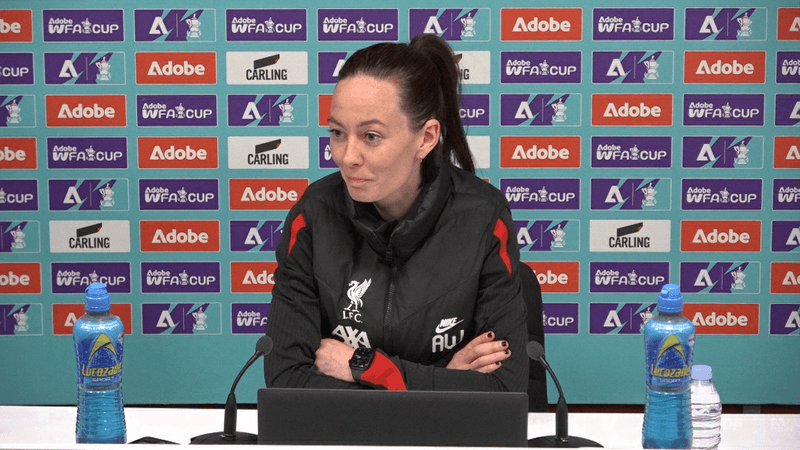 Amber Whiteley's pre-Chelsea press conference